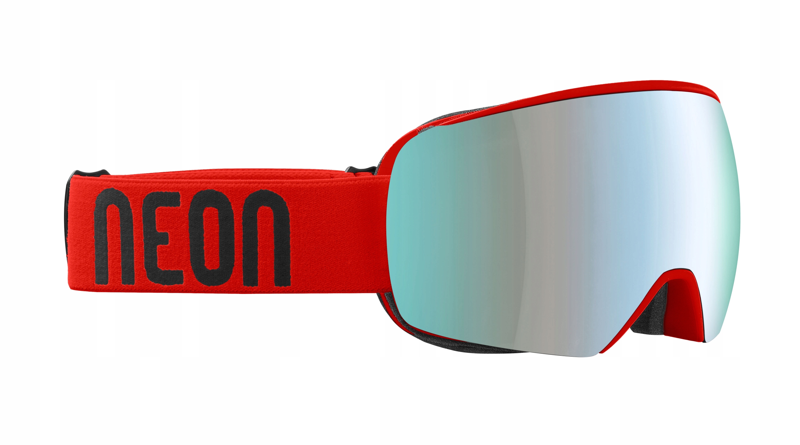 Lyžařské Brýle Neon Beam Red Mirror Acciaio CAT3