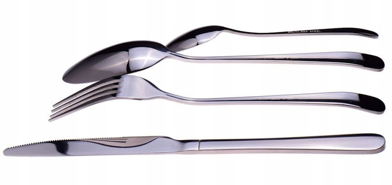 SZTUĆCE DLA 6 OS ZESTAW SZTUĆCÓW 24 EL 18/0 (T) Liczba elementów w zestawie 24