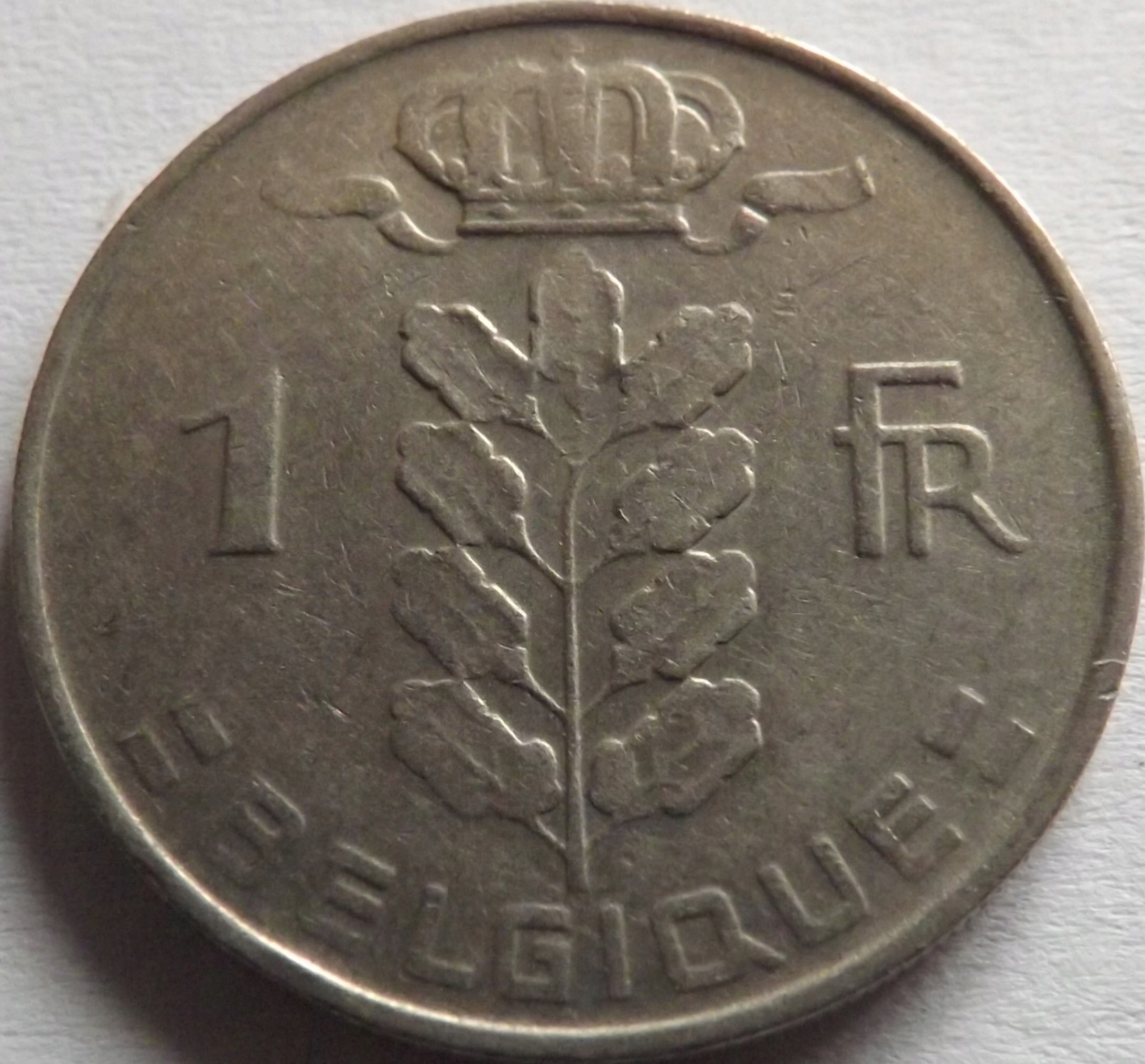 Belgia 1 Frank 1967 st. 3+