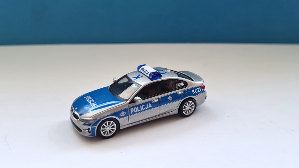 Herpa 096249 Bmw 3-er Policie (pl) K021 1:87