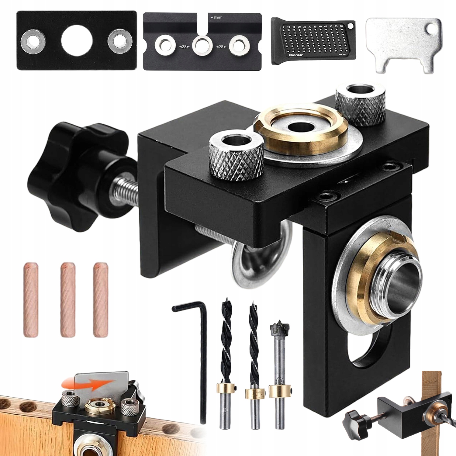 Šablona Pro Excentrické Kolíky Vzorník Pro Skryté Neviditelné Spoje