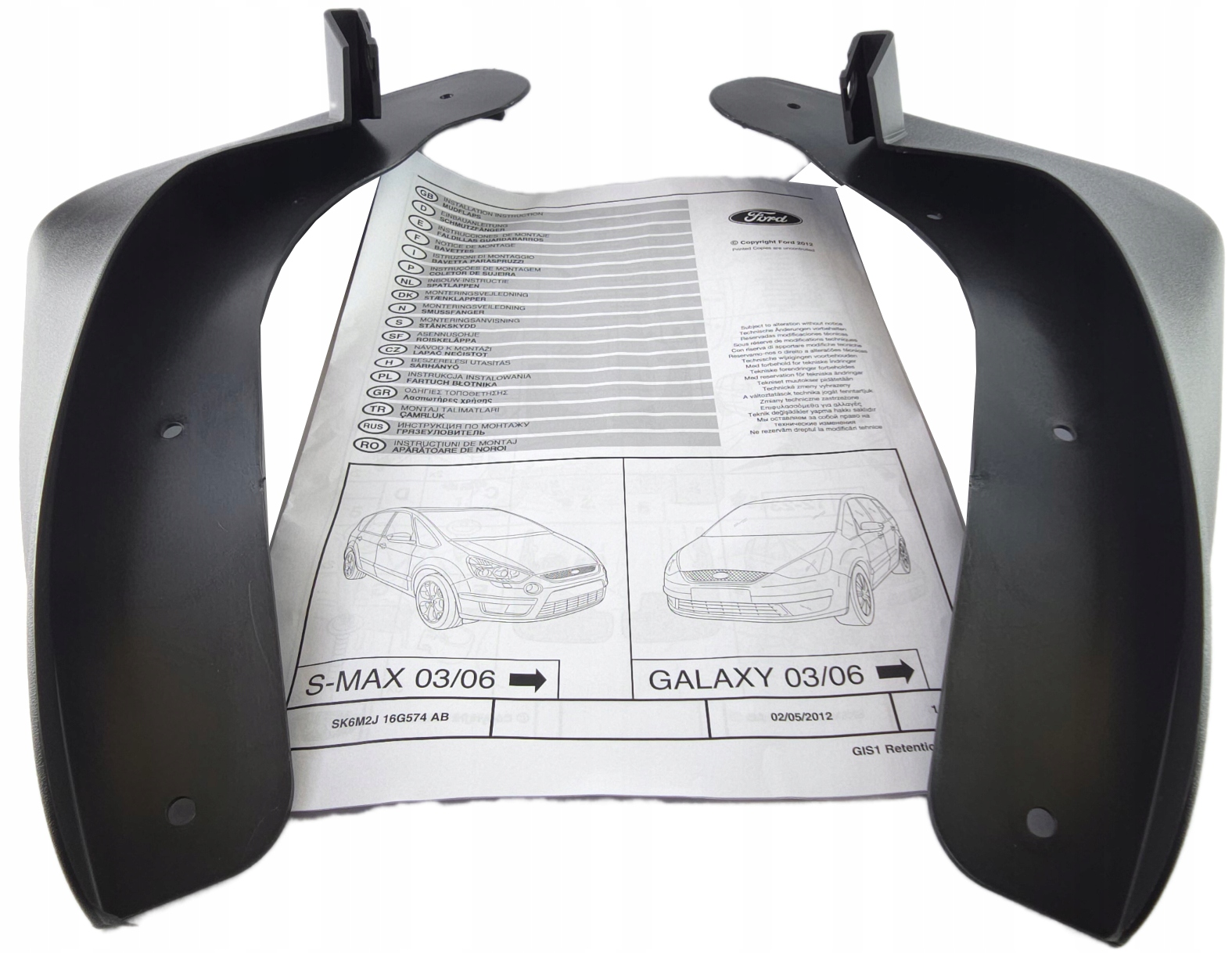 Přední Blatníky S-max MK1 Galaxy 2006-2015 1786847 AM6M2J-16G574-AB