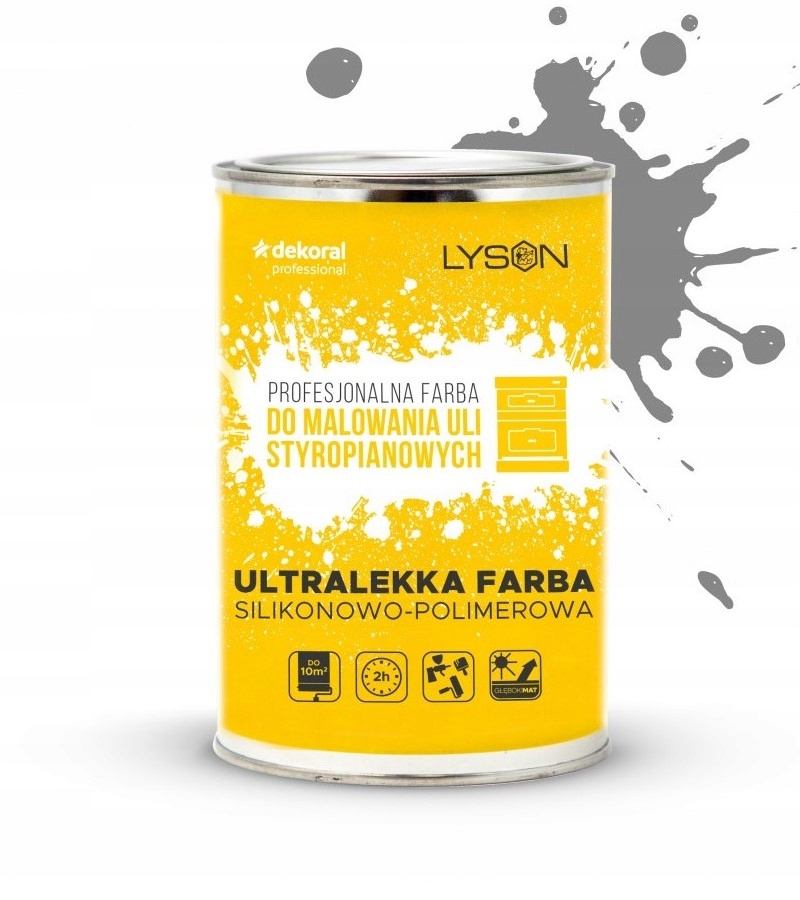 

Farba do malowania Uli Ula 1 litr Szara