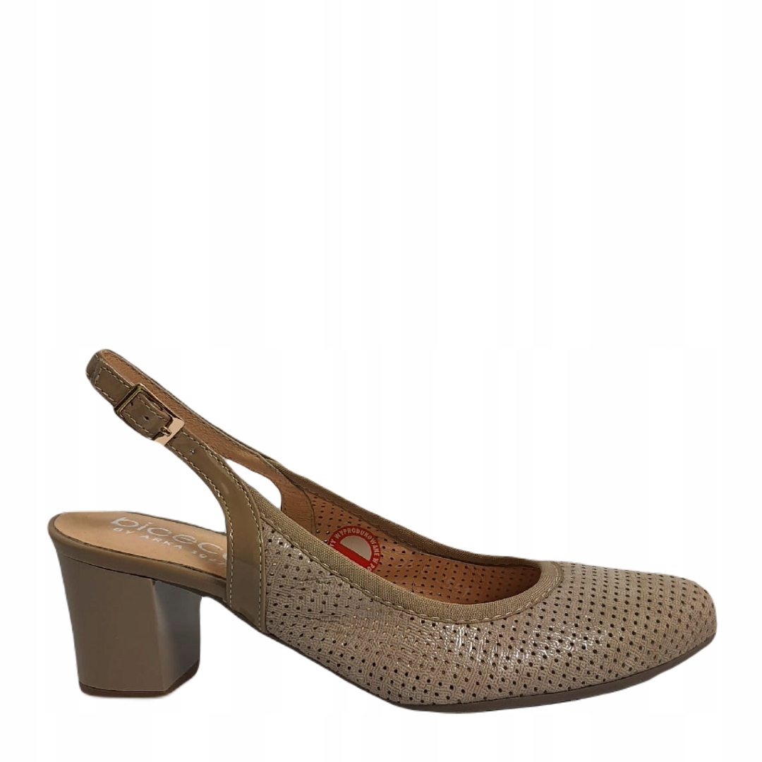 Dámské sandály Arka Bioeco 3551/1360/1404 béžové 37, Béžová