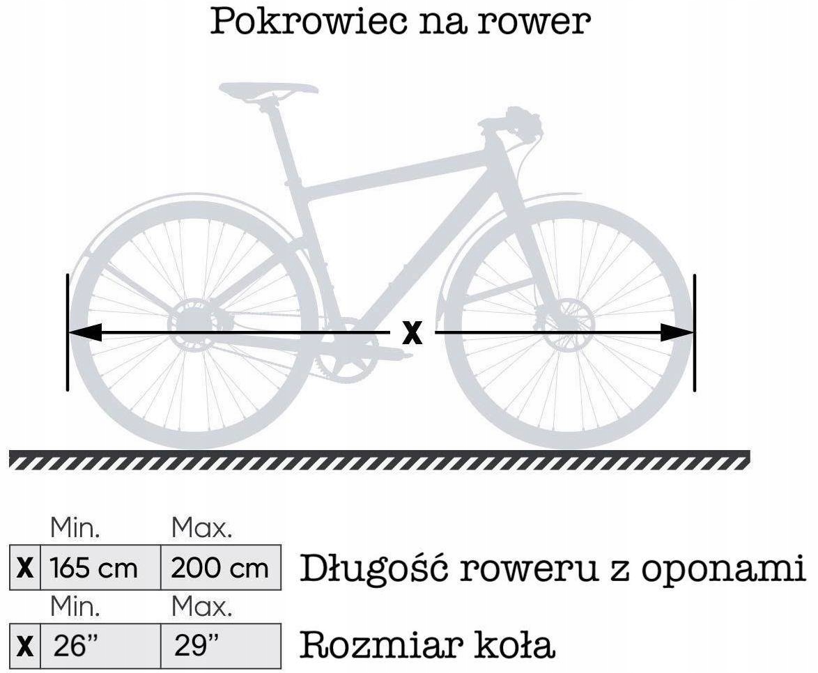 Pokrowiec rowerowy na koła VELOSOCK Space Stan opakowania oryginalne