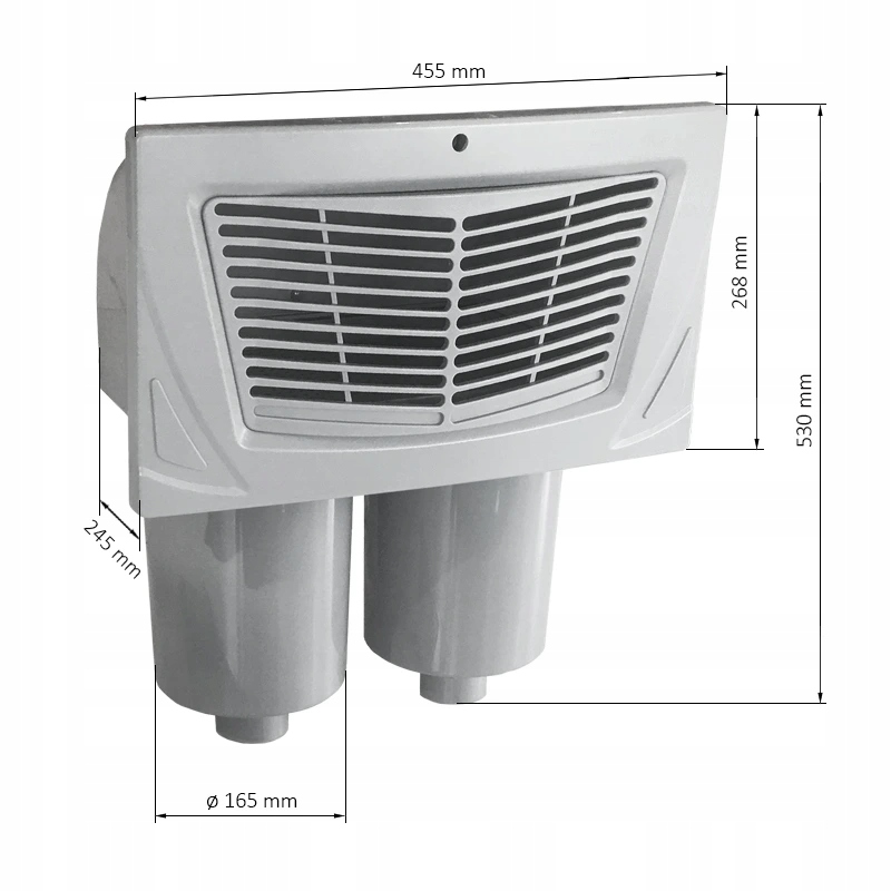 Rising Dragon Skimmer pro vířivku Komplet Swim Spa (Double) 1.15.1633