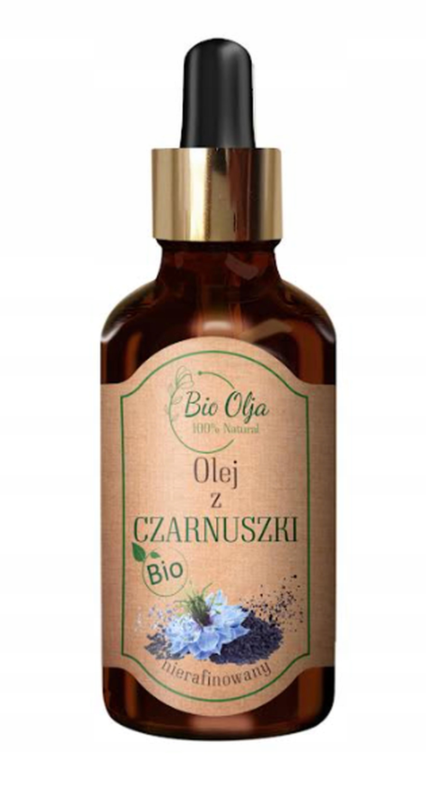 Olej z czarnuszki 50 ml 100% naturalny nierafinowany Bio Olja