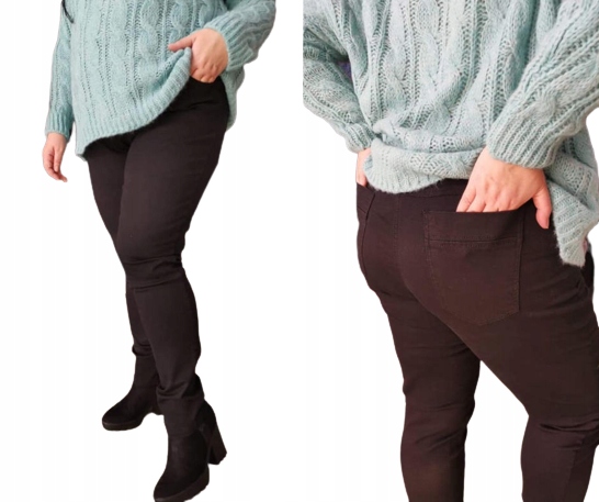 Džíny dlouhé Cevlar slim fit černé velikost 56