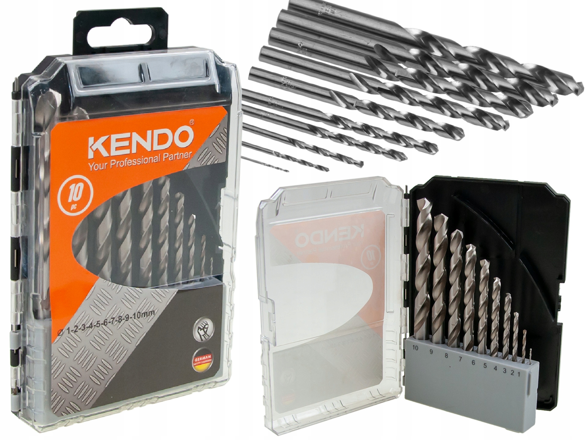 

Zestaw Wierteł Do Metalu 1-10MM 10 Elem Metalowe