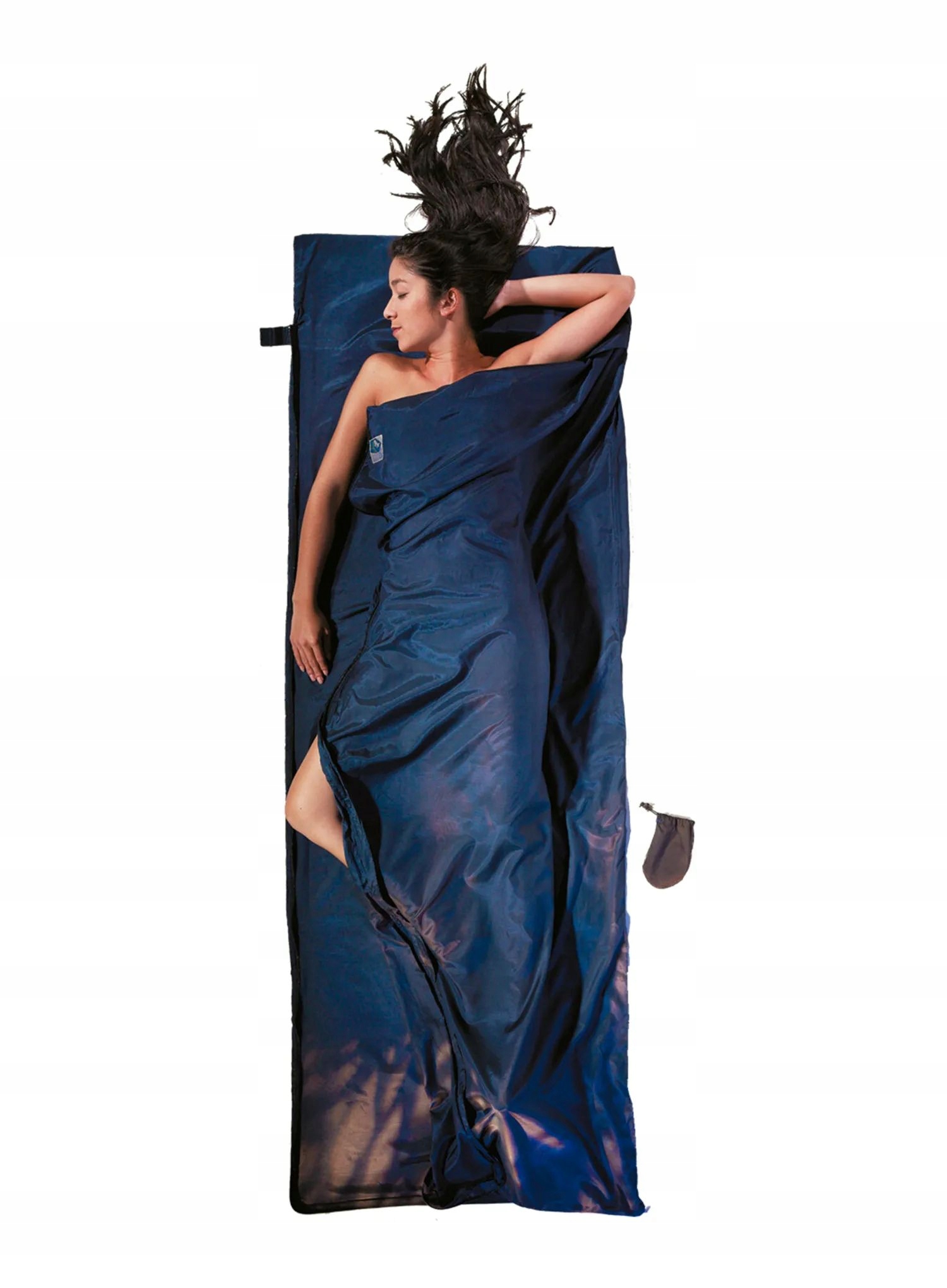 Vložka do spacáku Cocoon TravelSheet Coupler Silk/Cotton tuareg