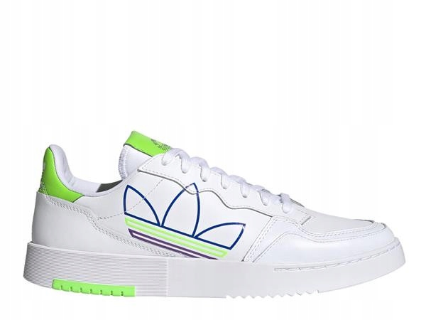 Pánské boty adidas FX5707 Supercourt Bílé 42