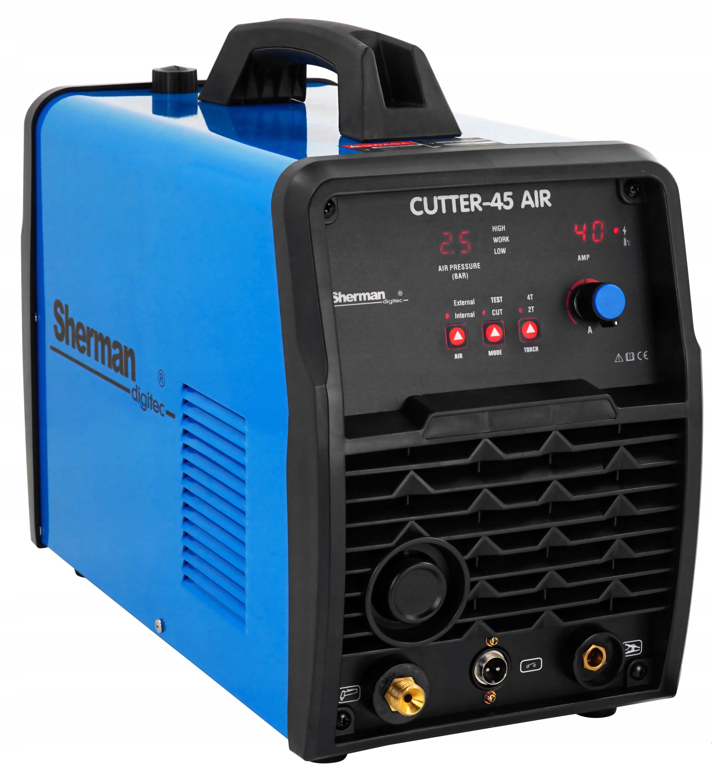 Przecinarka plazmowa ze sprężarką Cutter plazma Prąd spawania 40 A
