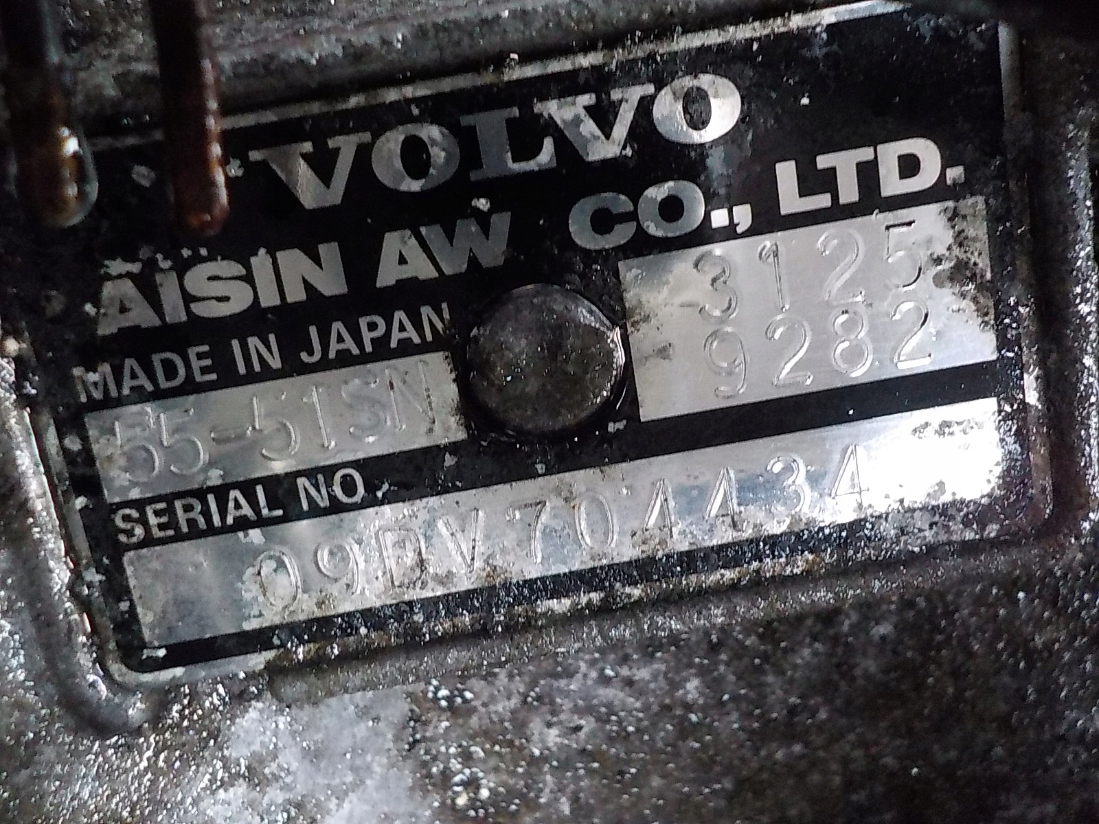 VOLVO C70 II 2.4 D getriebe 55-51SN 31259282