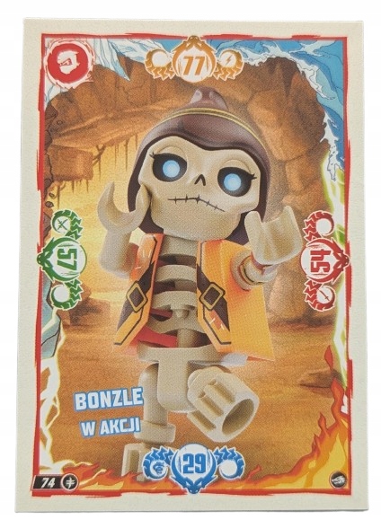 Karta Lego Ninjago Seria 10 Numer 074