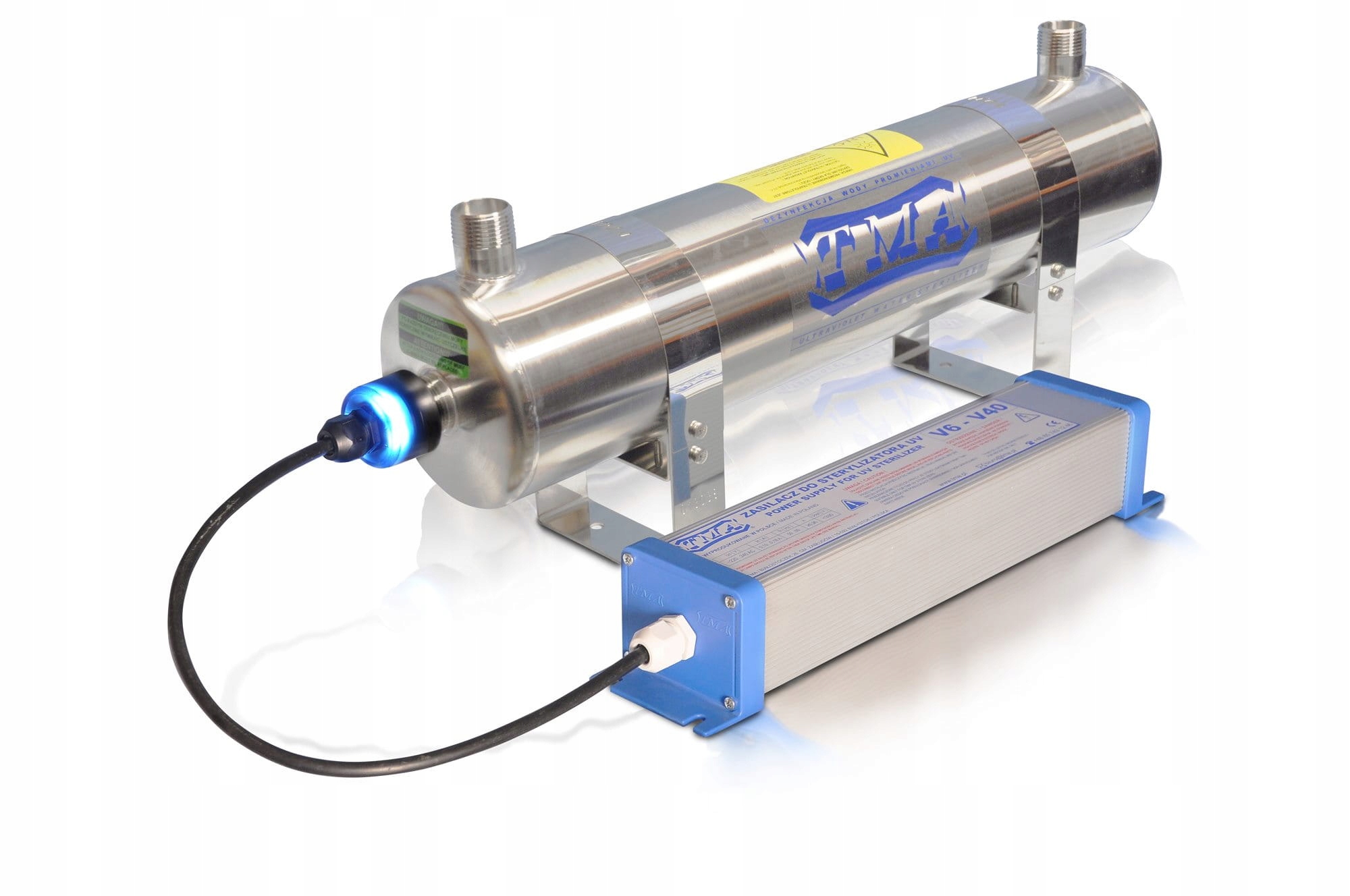 Uv lampa na sterilizáciu vody D6 Tma 2,3 m3/h