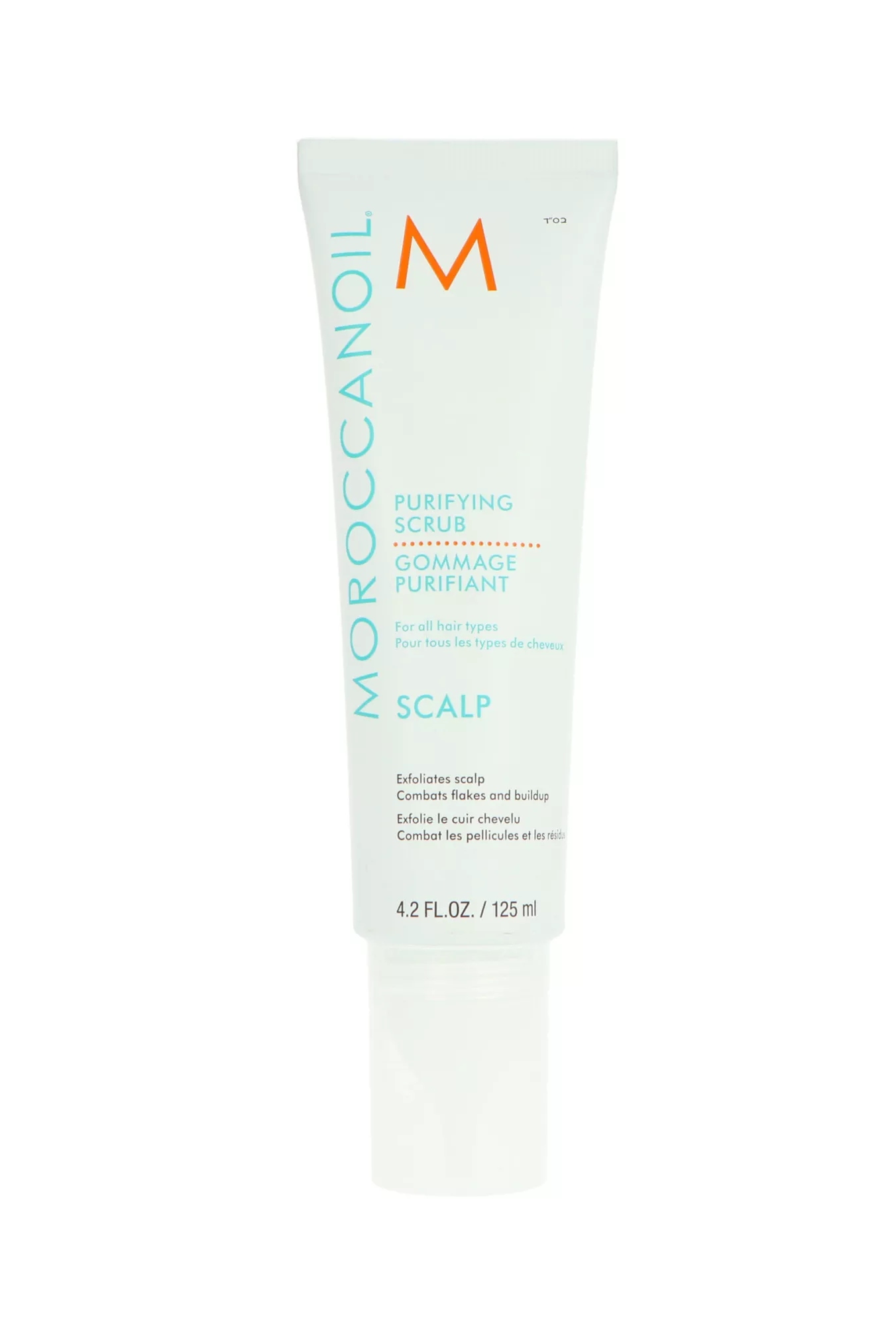 Moroccanoil Purifying Scrub Scalp 125 ml Peeling pro čištění pokožky hlavy