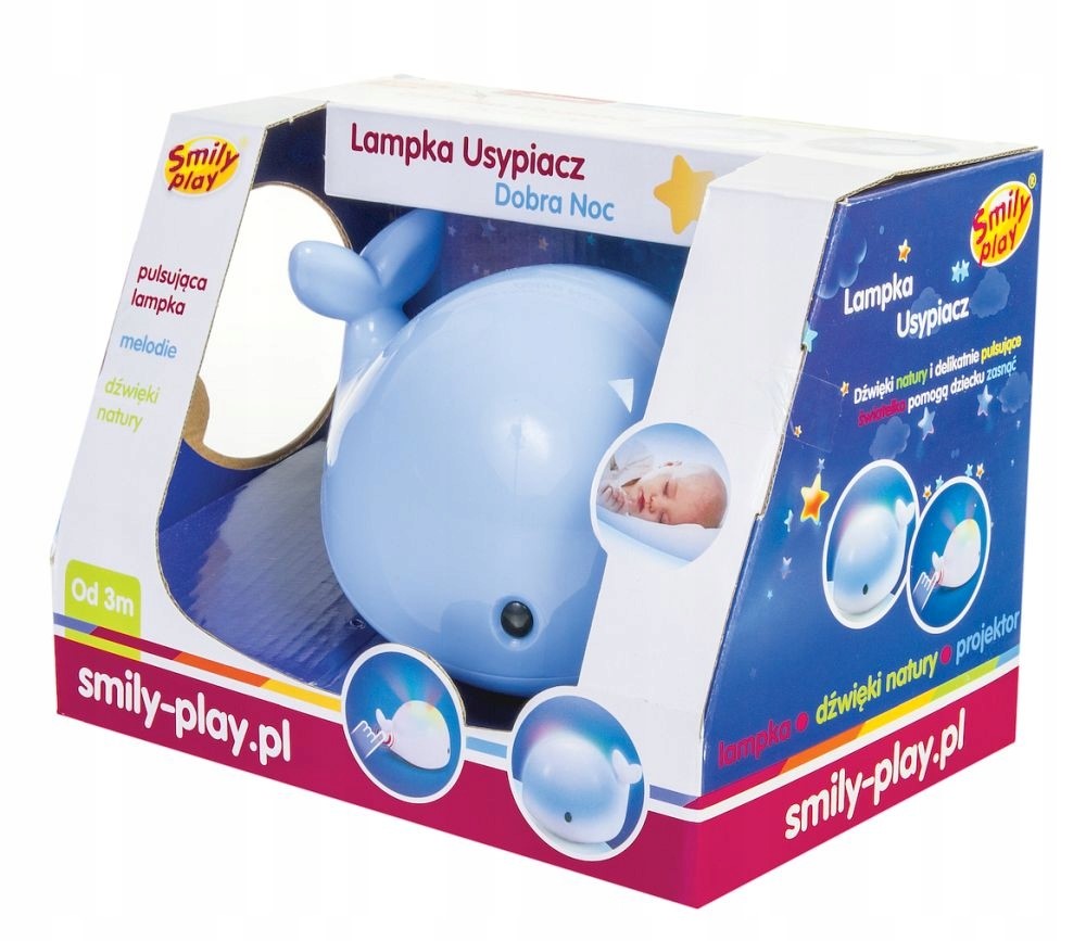 

Lampka Usypiacz Melodie Dobra Noc Smily Play