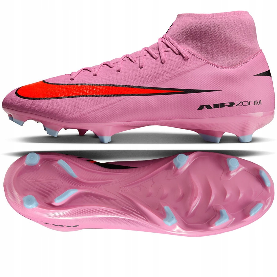 Boty Nike Zoom Mercurial Superfly 10 Academy Fg/mg FQ1456-600 růžové 42
