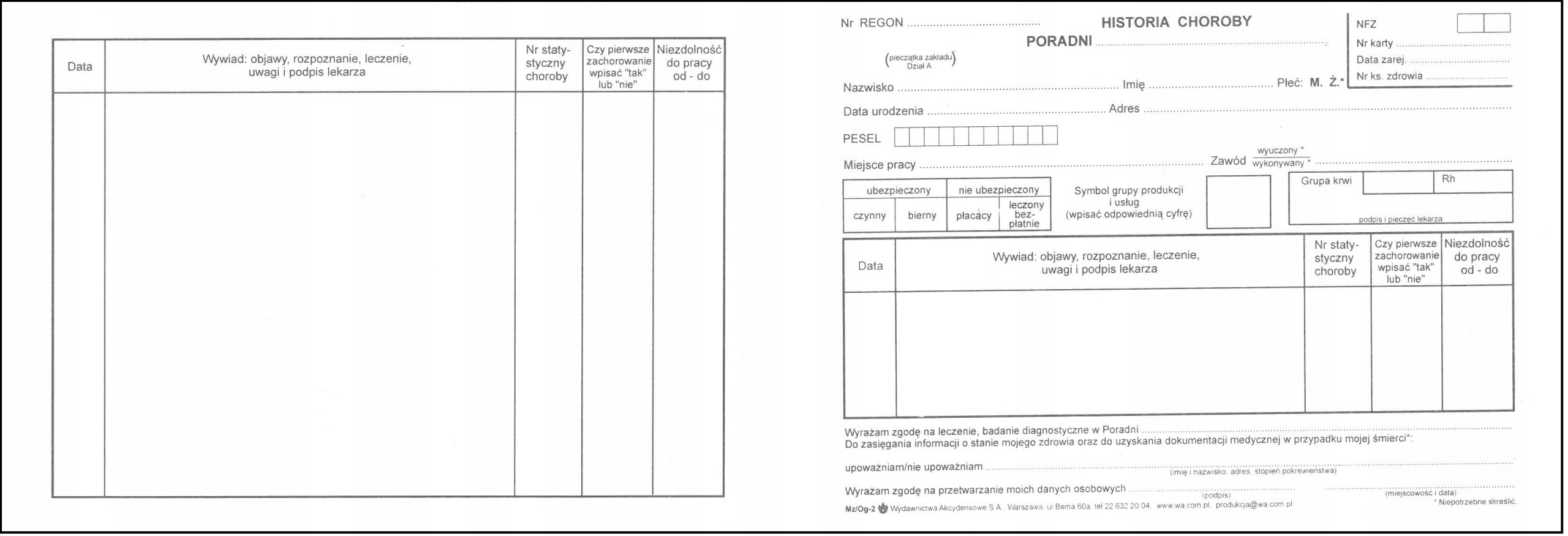 

Historia Choroby Poradni Og-2/w (2xA5)