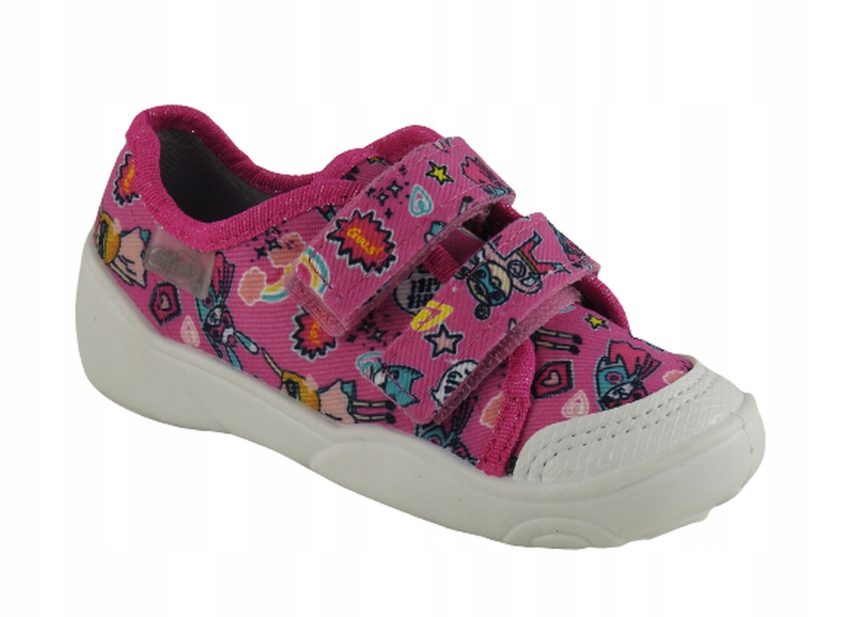 

Befado kapcie trampki na rzepy 907P148 r.23