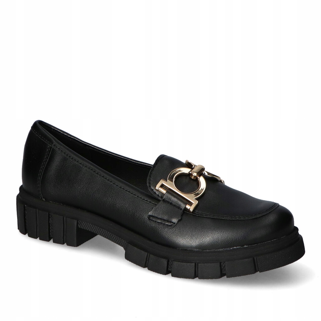 Mokasíny Kamex-But Esmeralda Černé lico 40