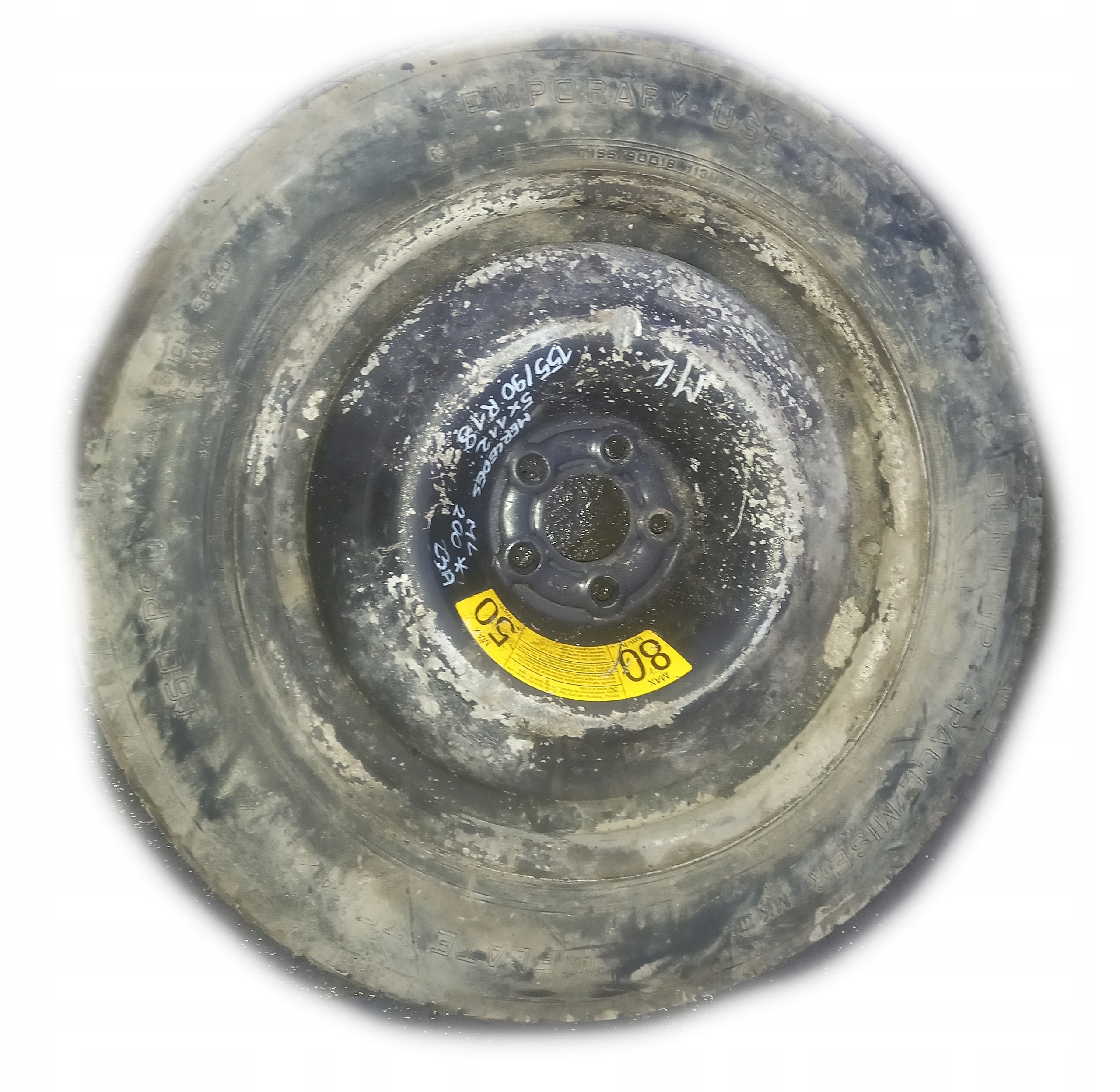 Під'їзне колесо MERCEDES ML 155/90 R18 під'їзне колесо