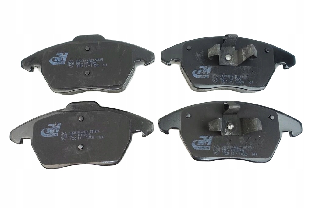 21030.10 - ТОРМОЗНЫЕ КОЛОДКИ ПЕРЕДНИЕ PEUGEOT 307 207 308 RCZ