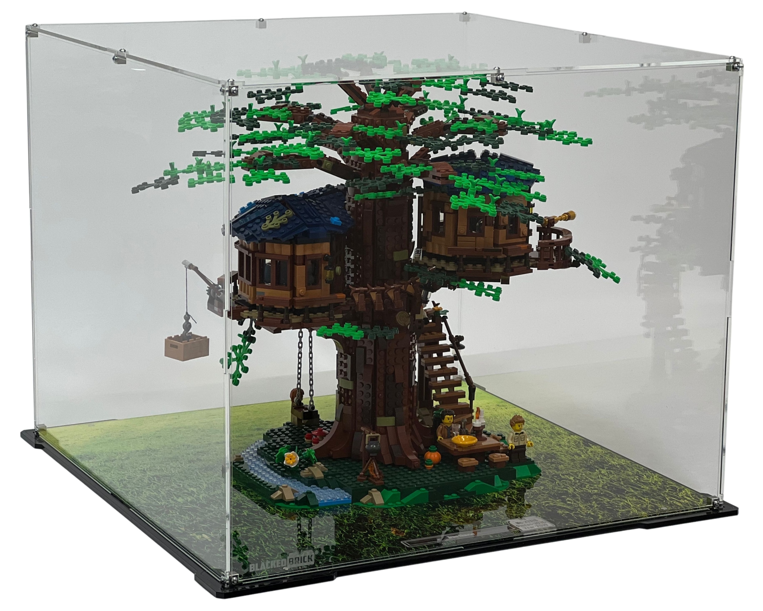 Vitrína Blacked Brick pre Lego 21318 Ideas Domček na strome