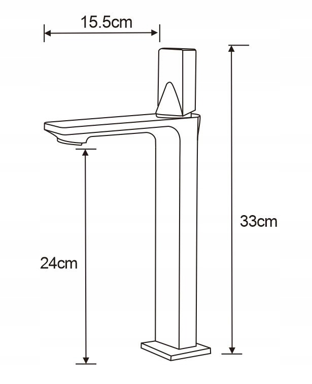 MEXEN CRUX BASIN MIXER HIGH CHROME Gyártói kód 744410-00