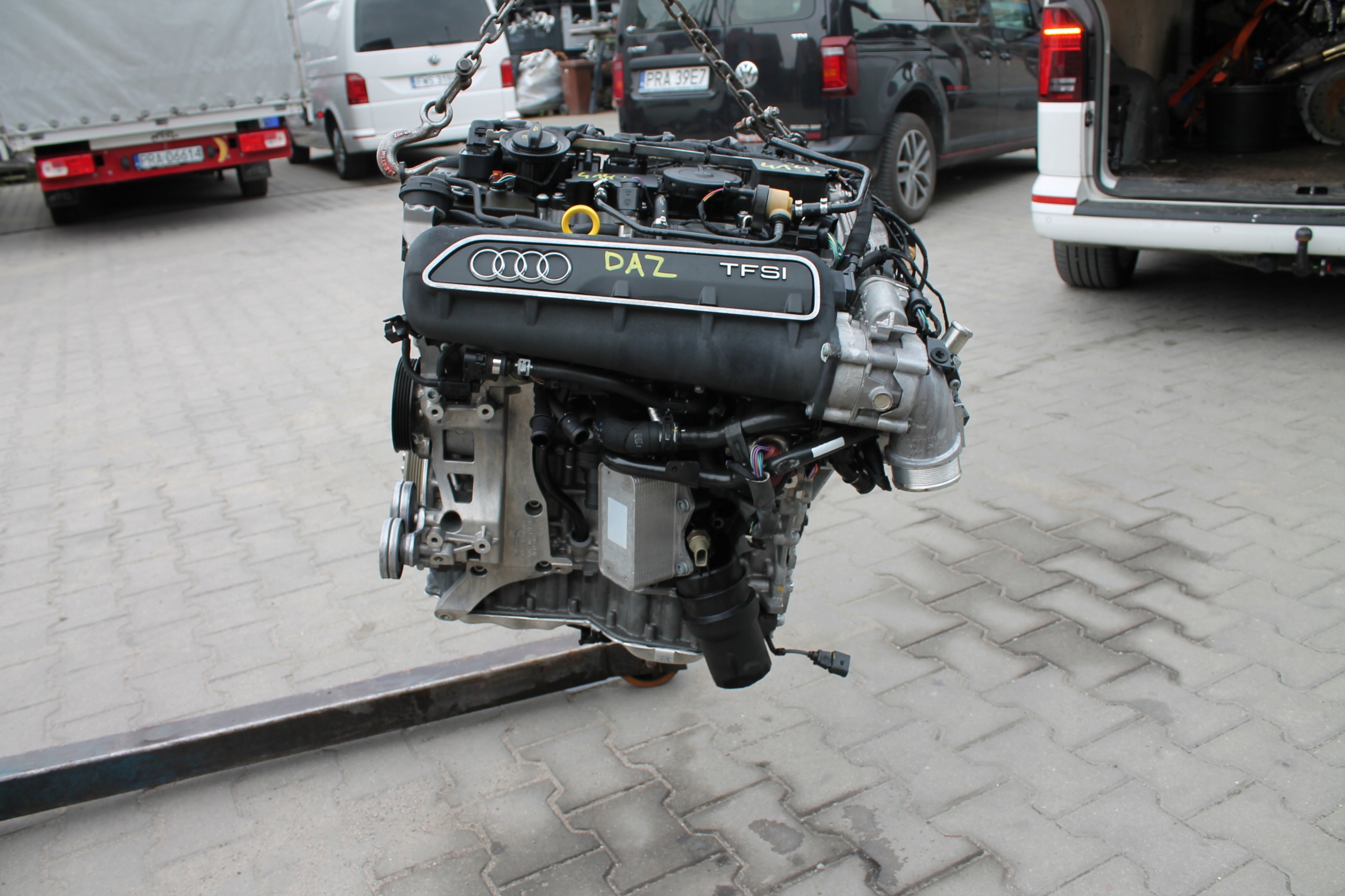 engine complete AUDI RS3 2,5 TFSI DAZ 50 TYSKM