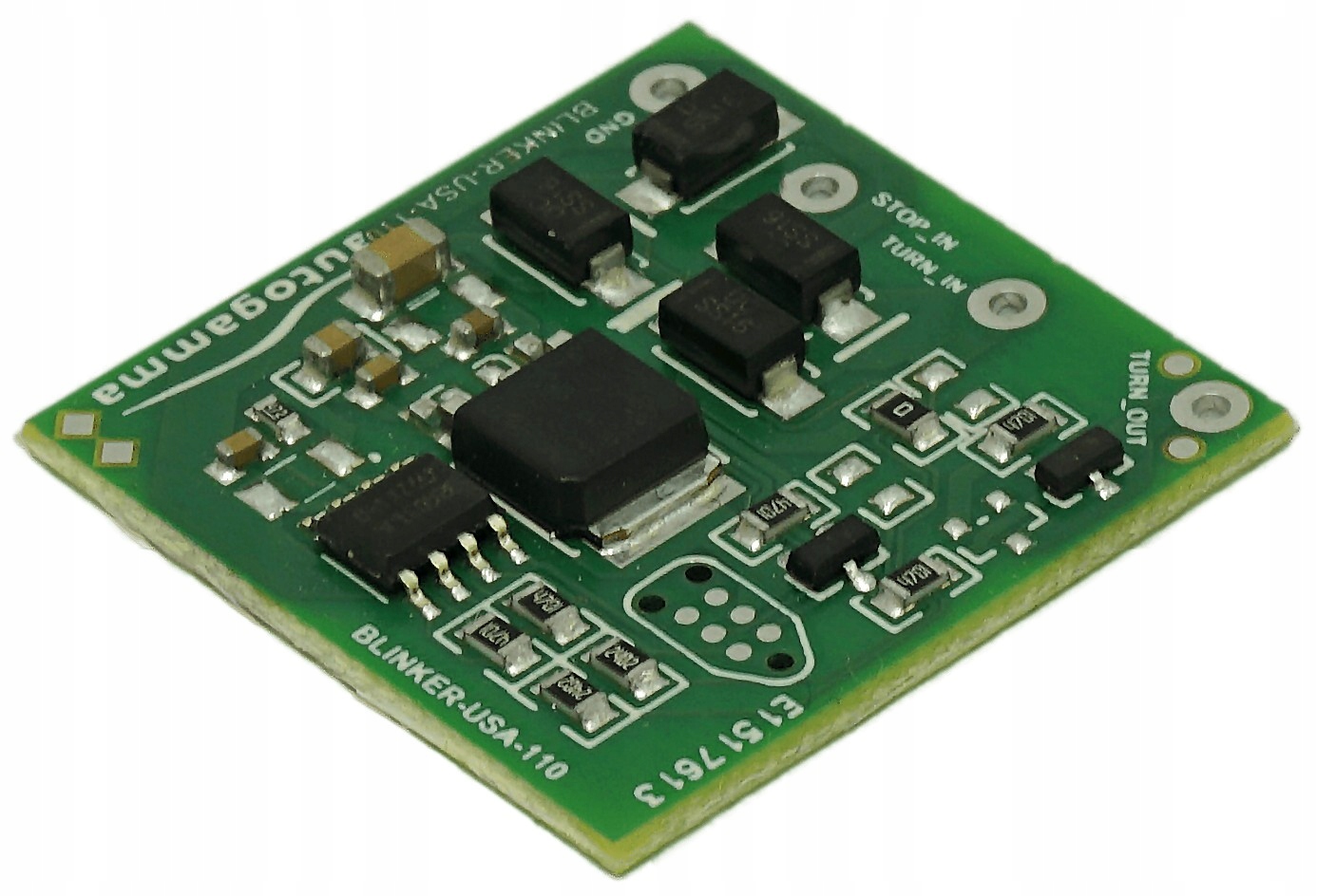 Moduł sterownik separujący sygnał kierunkowskazu od stopu US do Samochodów Numer katalogowy części Moduł separujący sygnał kierunkowskazu od stopu US