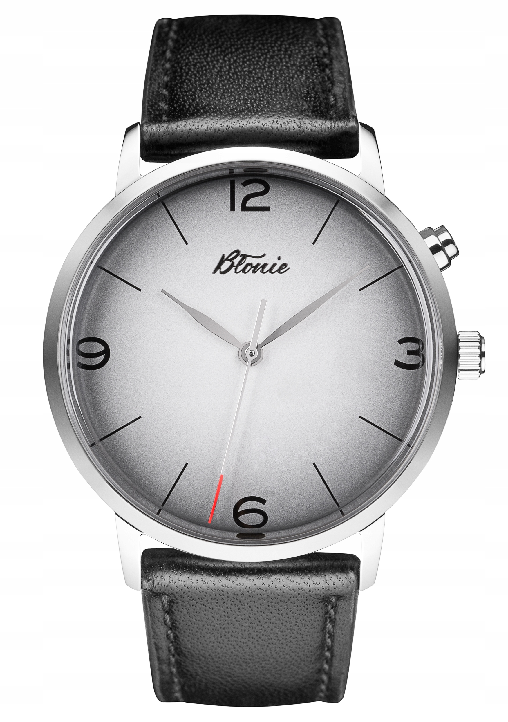 Nové Originální Pánské hodinky Błonie Elektro Amper šedé s řemínkem