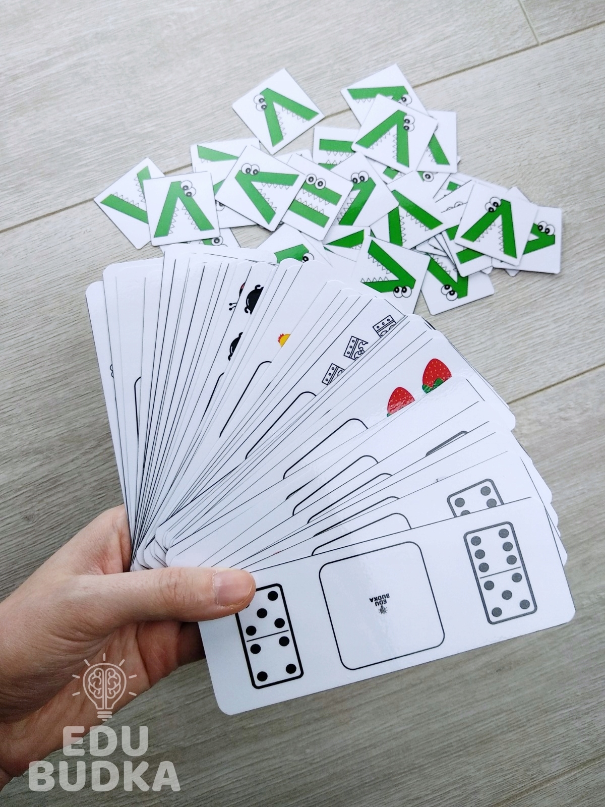 KROKODYLKI Porównywanie Zestaw Większy mniejszy Autor Edubudka