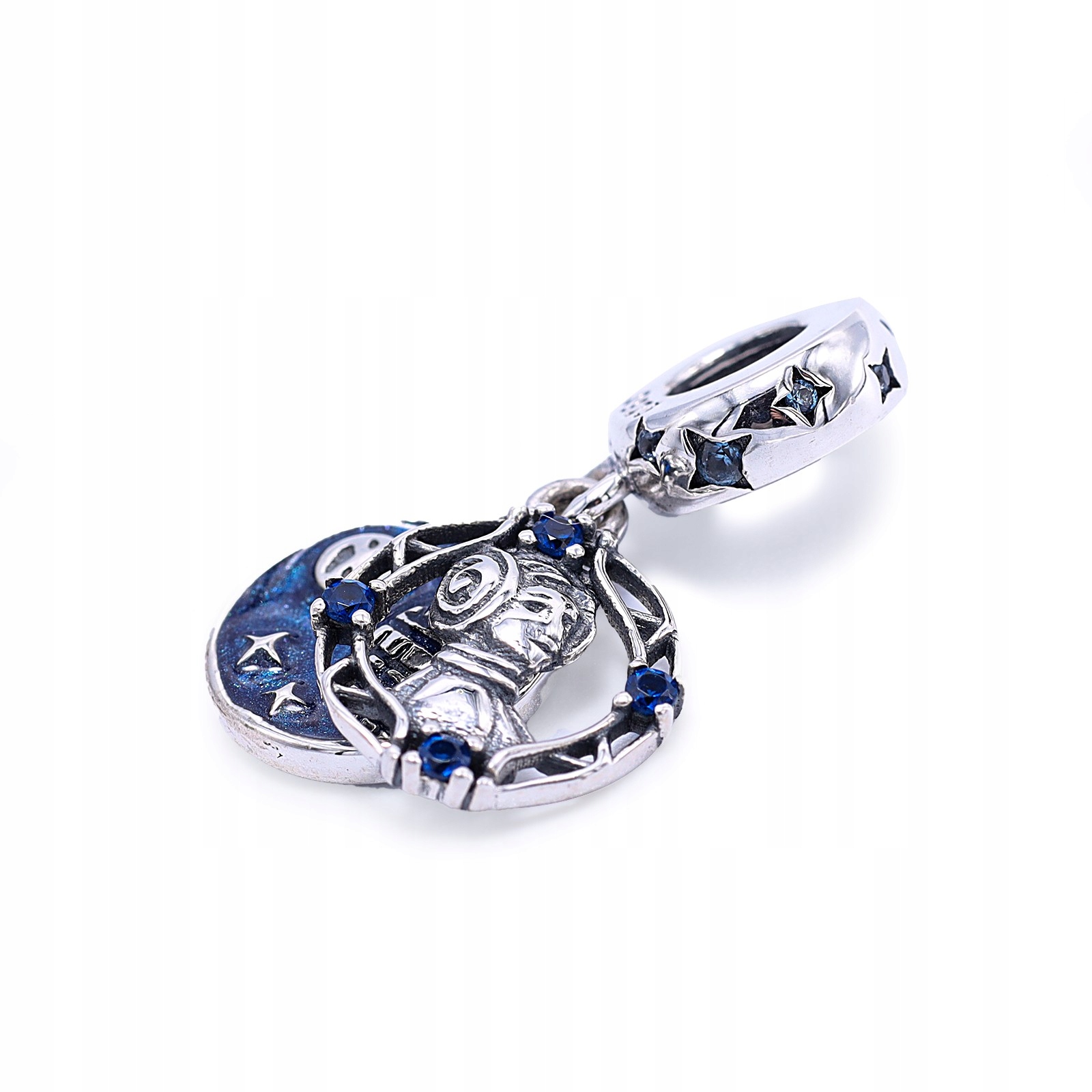 Stříbrný přívěsek s přívěskem princezny StarWars