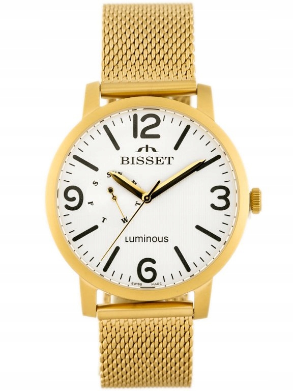 Pánské Hodinky Bisset BSDE72 Gravírování