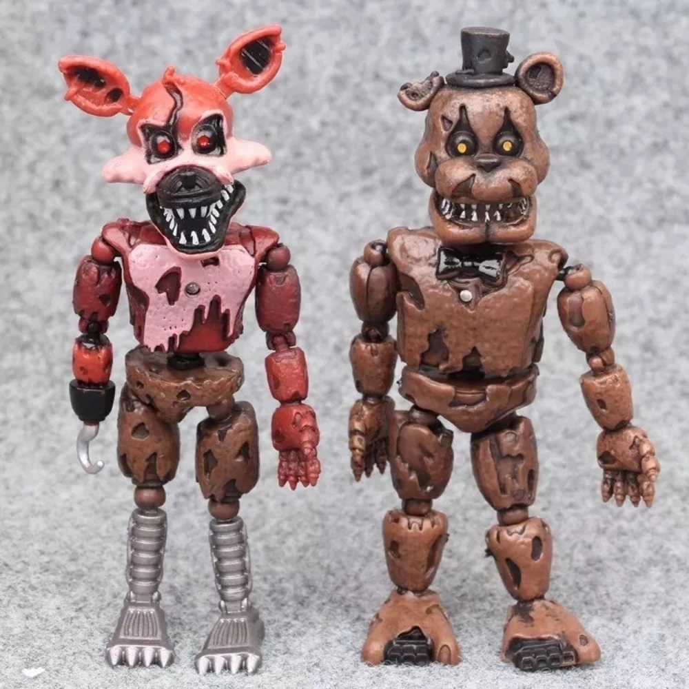 FNAF FIGURKA FIVE NIGHTS AT FREDDY'S FIGURKI ZESTAW 6 SZT Typ figurka
