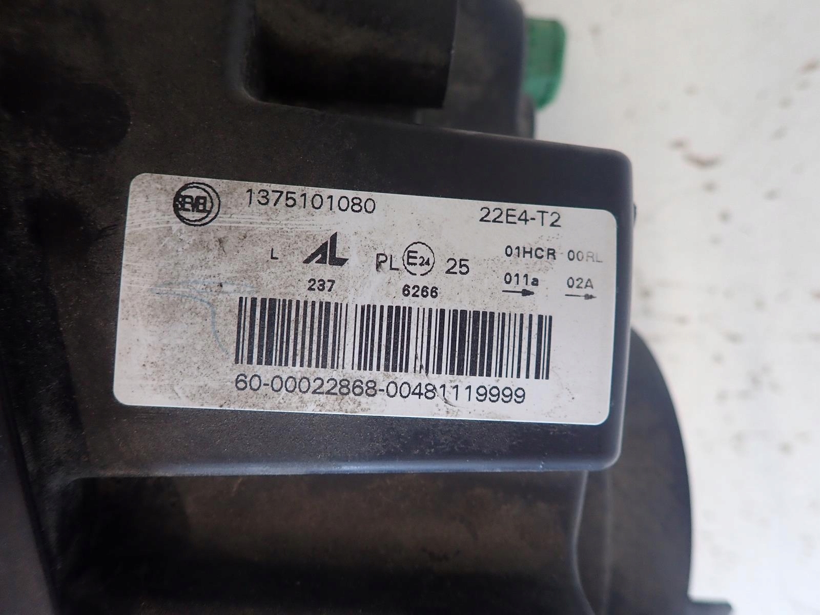 light front left FIAT DUCATO LIFT 2014