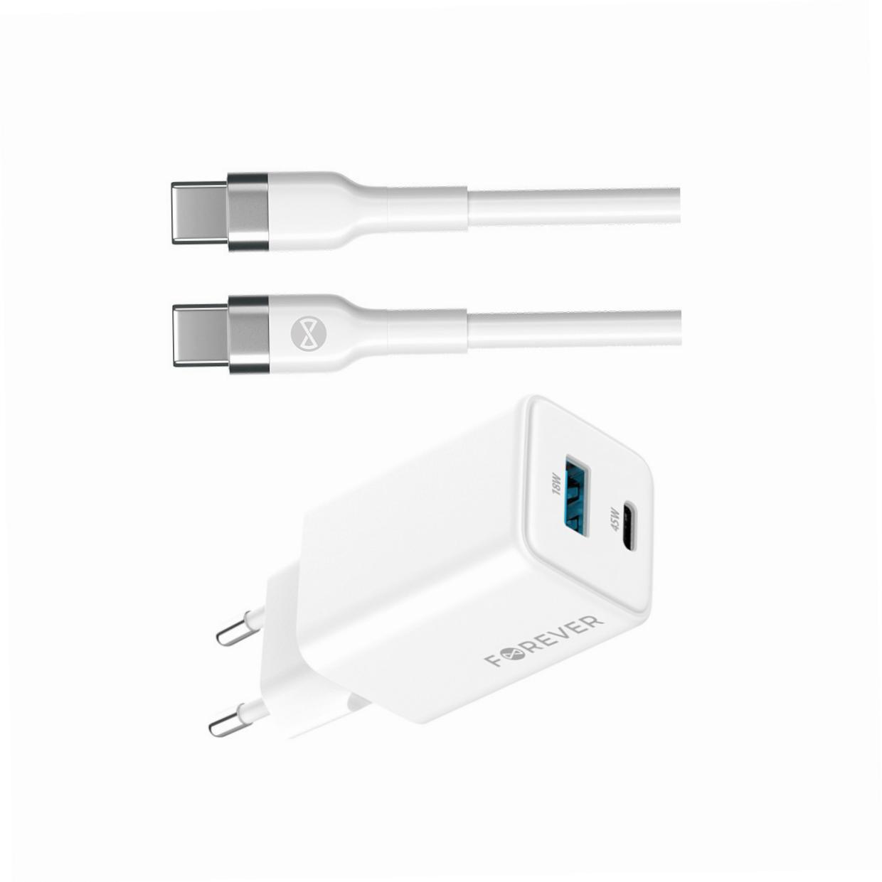Szybka ładowarka GaN 45W 2 wejścia z długim kablem 2m do iPhone 17 Pro Max