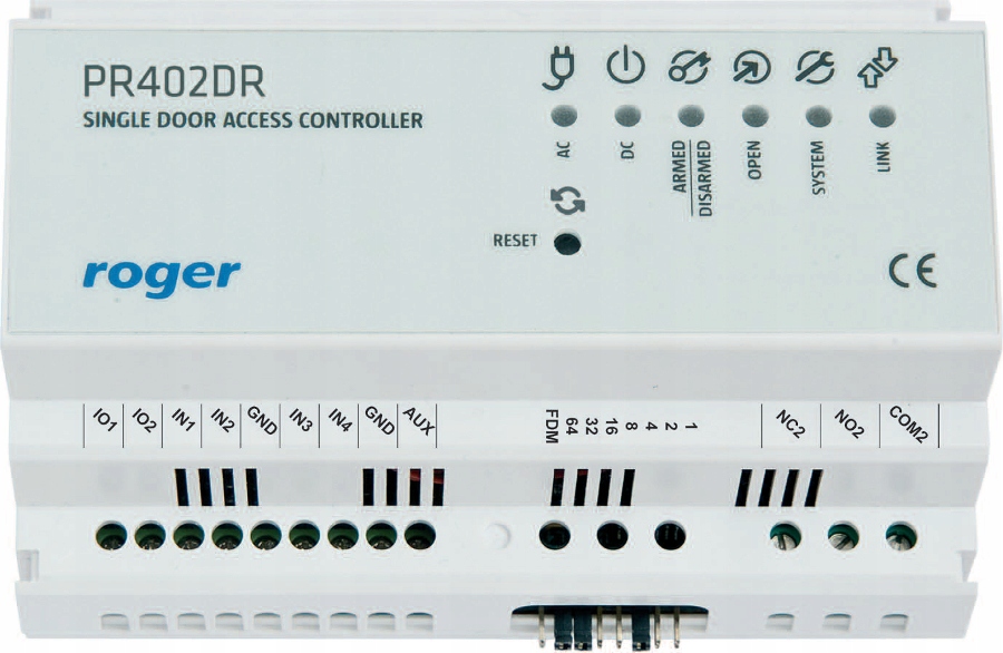 Ovládač prístupu Roger PR402DR