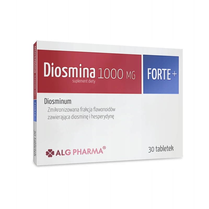 Diosmina 1000 mg Forte+ z hesperydyną 30 tabletek