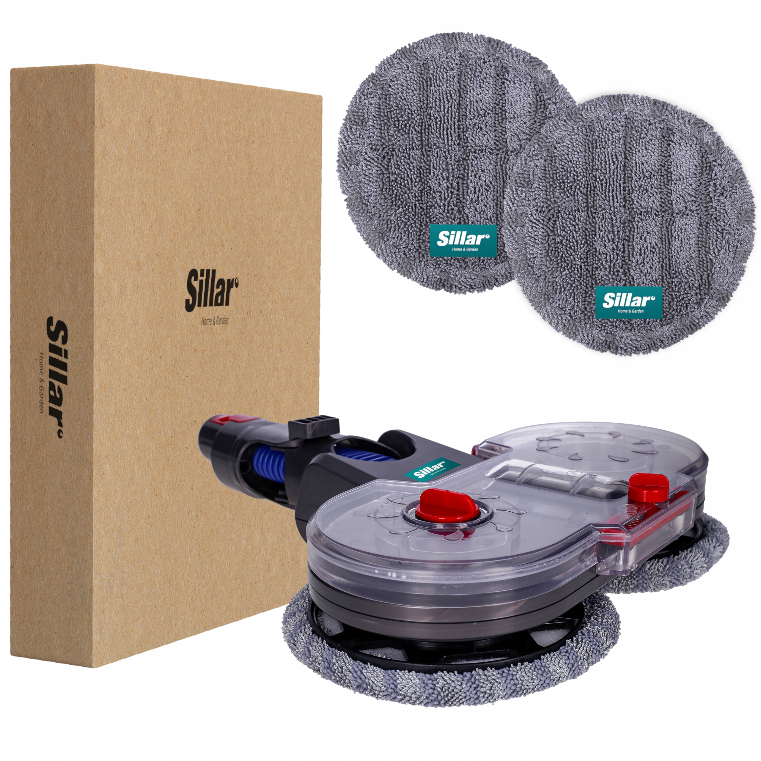 Szczotka mop 2x ściereczki mopujące do odkurzacza Dyson V7 V8 V10 V11 V15