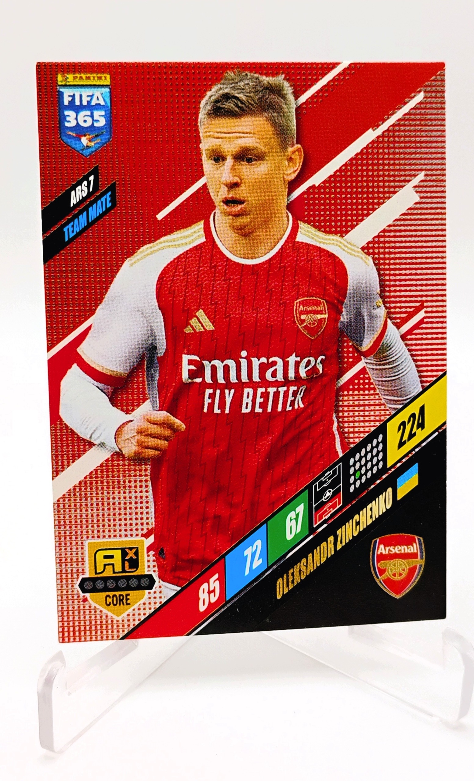 Panini Fifa 2024 Base Card ARS7 Oleksandr Zinchenko Arsenal