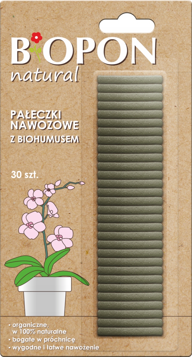 

Pałeczki Nawozowe Z Biohumusem Biopon Natural