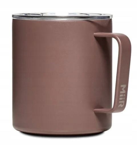 MiiR Termohrnek s uchem a víčkem Camp Cup 350 ml, hnědý
