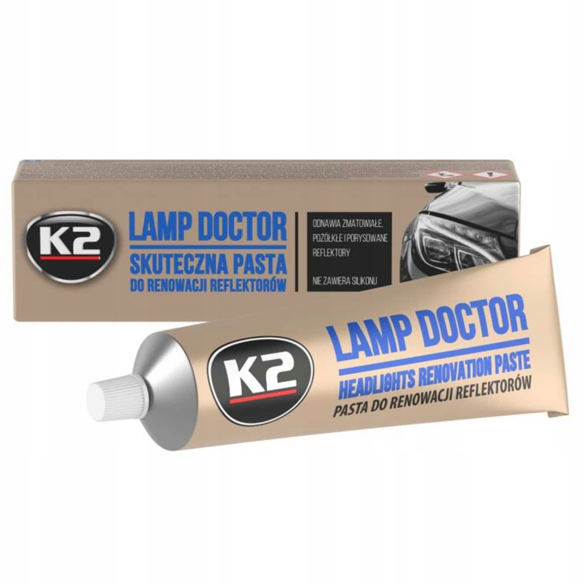 K2 POLEROWANIE LAMP DOCTOR PASTA DO RENOWACJI 60g Rodzaj polerowanie lamp