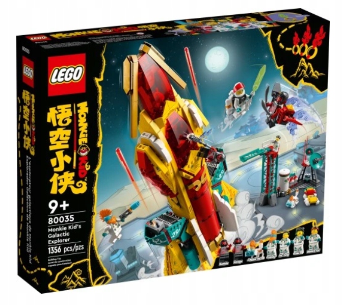 Lego 80035 Monkie Kid Galaktický Objevitel Monkie Kida