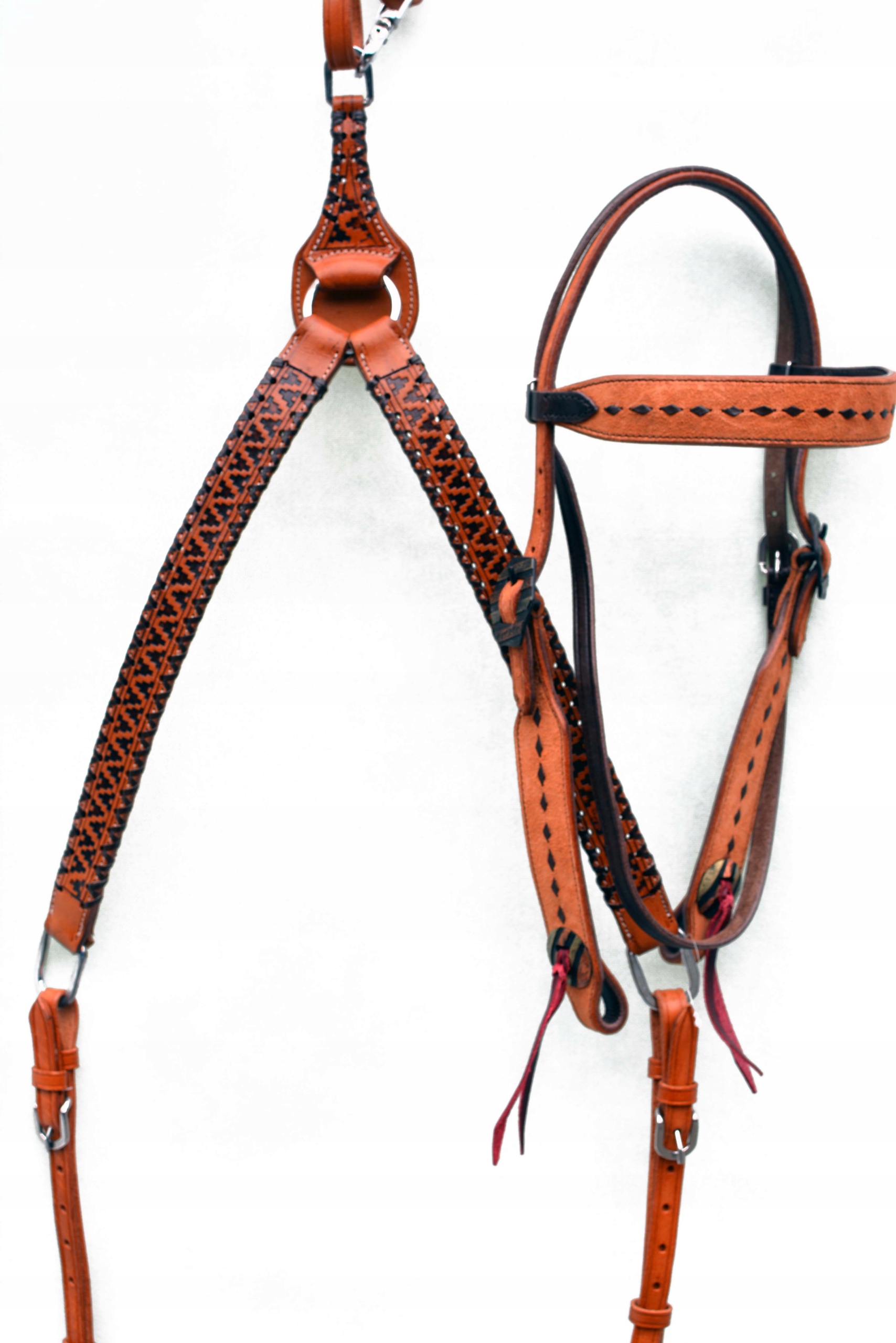 Ogłowie Western Z Usa+ Napierśnik Roz. Full