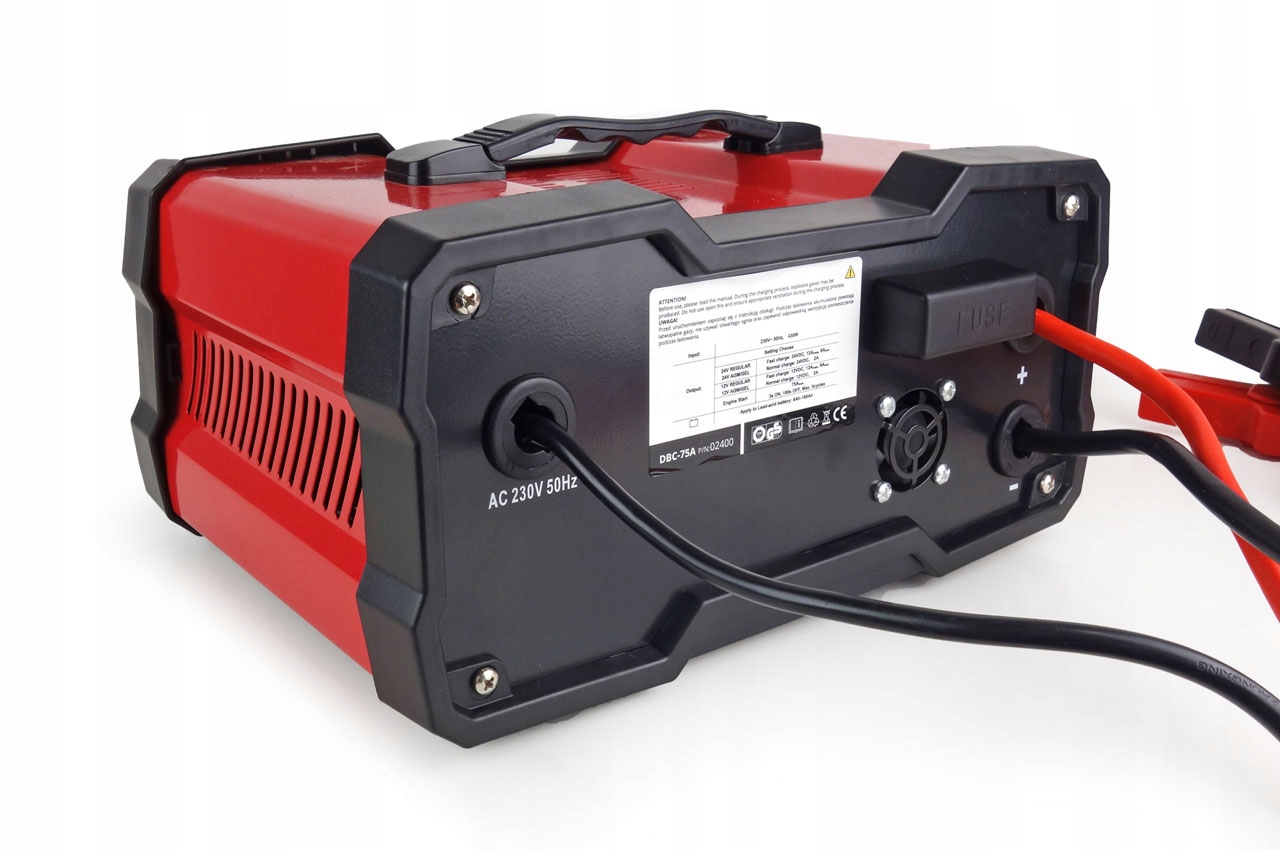 PROSTOWNIK 12 24V 12A z rozruchem 75A MOCNY Producent code 02400