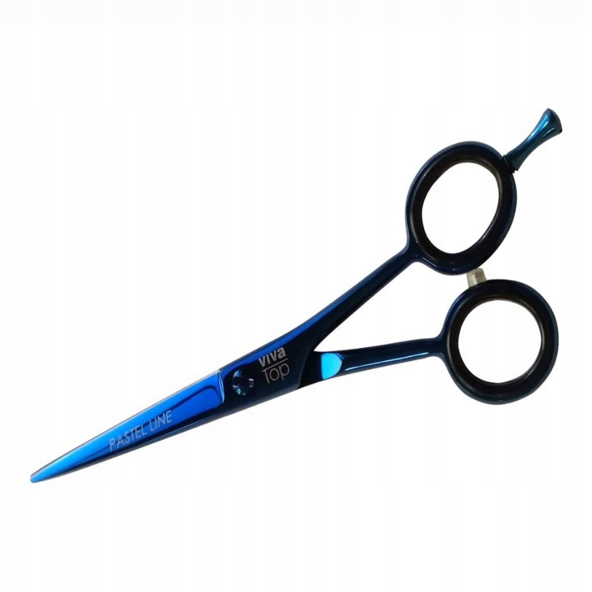 Kadeřnické nůžky Pastell Line 5,5" Blue