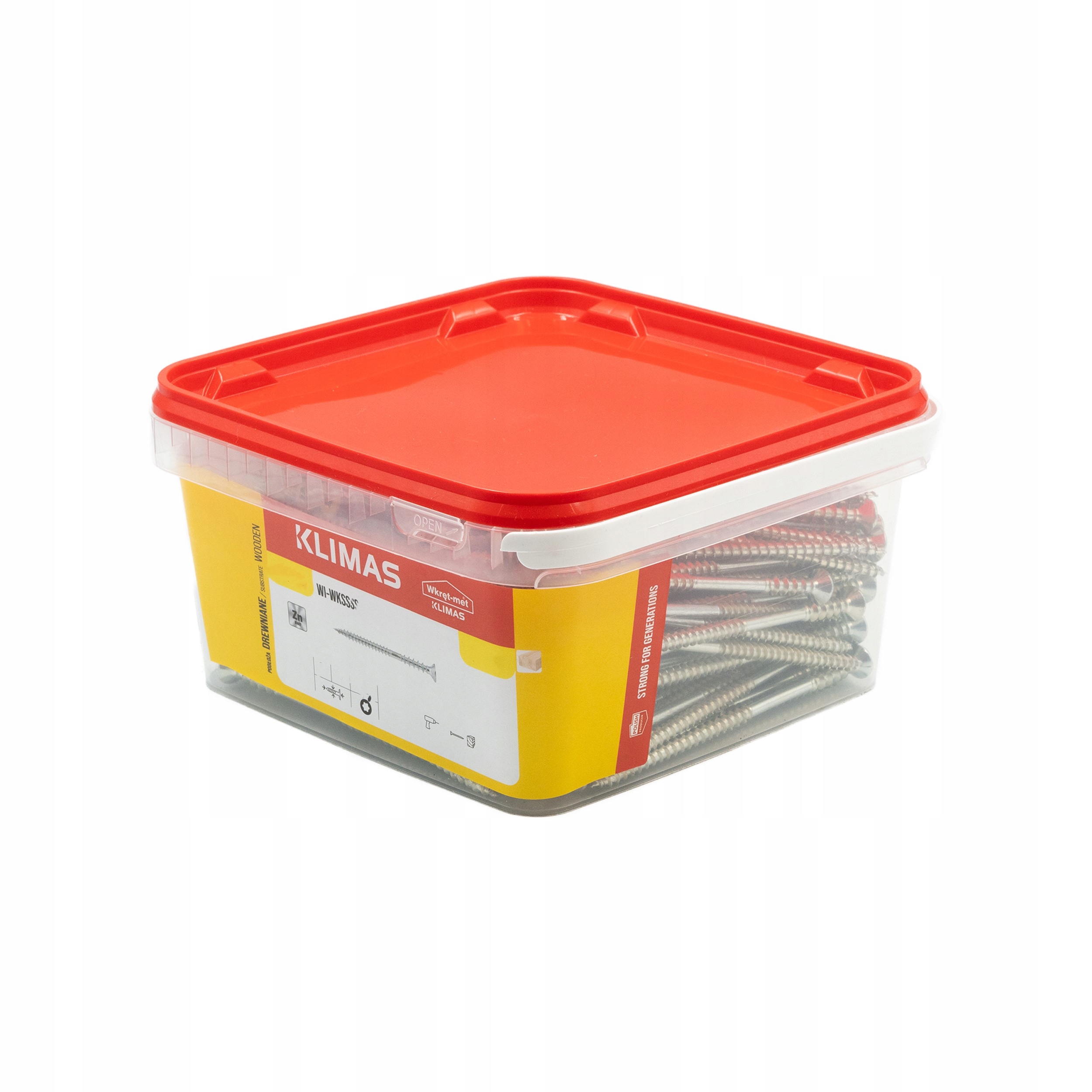 Distanční šroub s kuželovou hlavou a Tx zásuvkou 6,0 x 130 mm 300 ks Kbelík